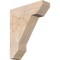Ekena Millwork Traditional Slat Smooth Bracket, Douglas Fir, 5 1/2"W x 20"D x 24"H BKT06X20X24TRA06SDF - alternate 1